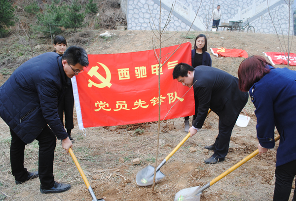 “春動西馳 綠滿秦嶺”公益植樹活動(圖3) “春動西馳 綠滿秦嶺”公益植樹活動(圖3)